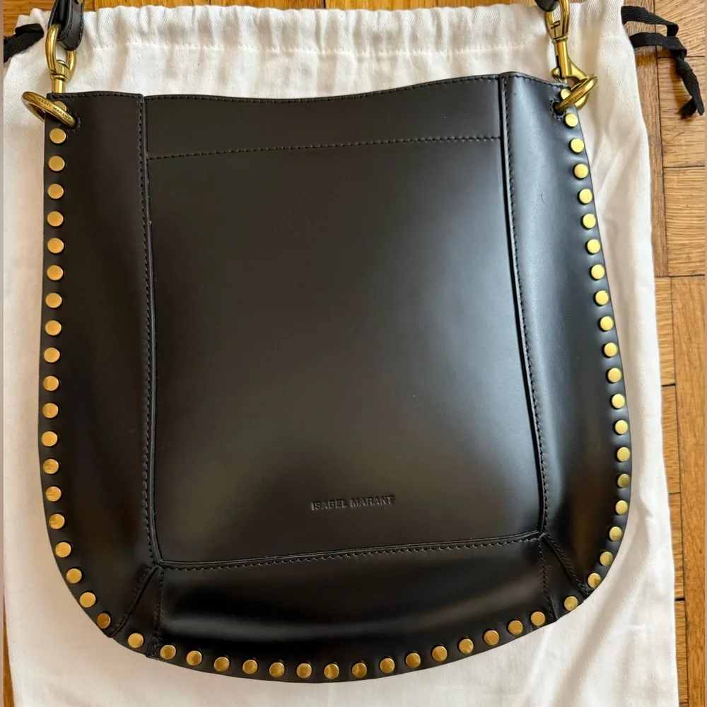 ISABEL MARANT
Oskan Leather Shoulder Bag in black - Picture 8 of 16